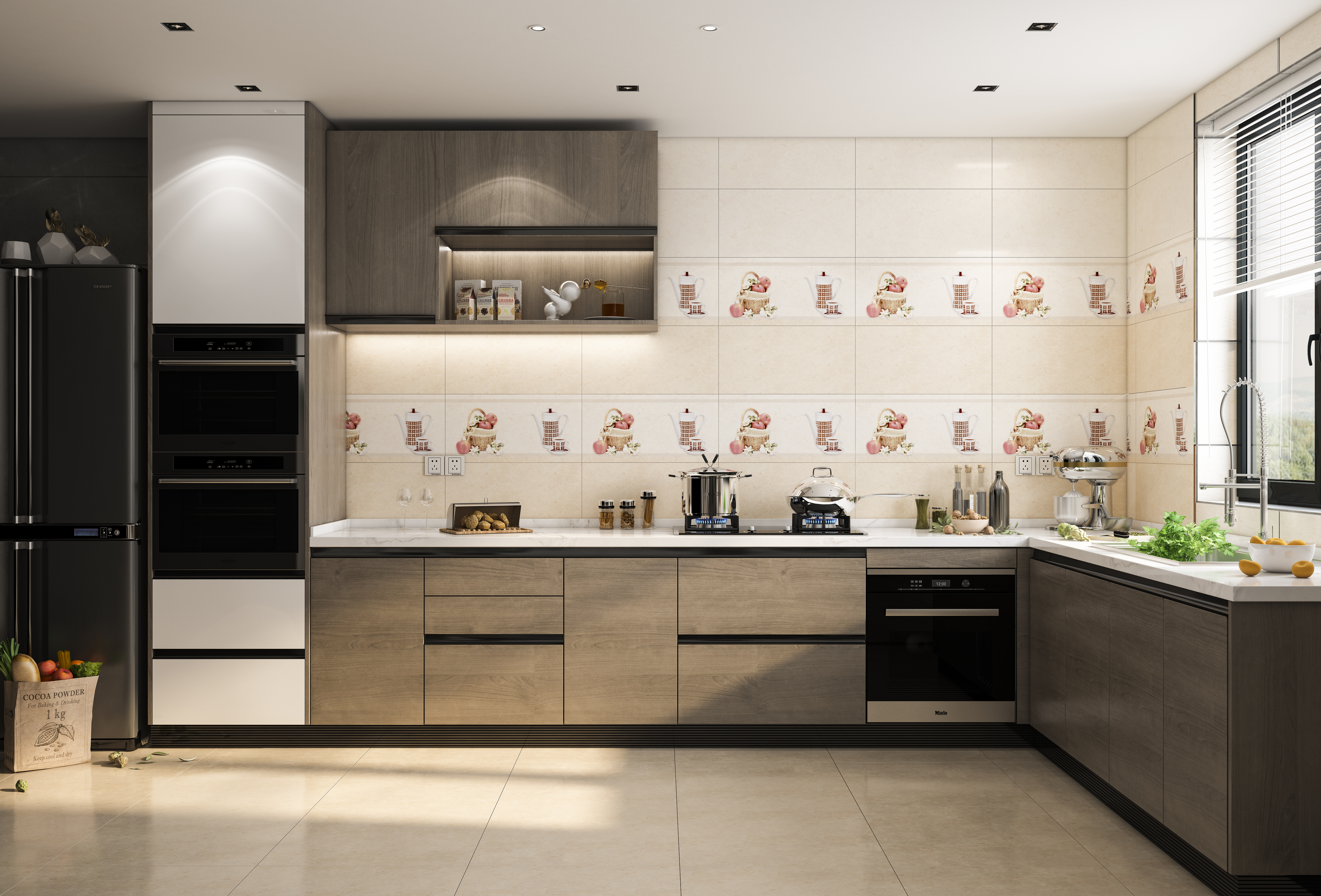 Modernize With Kitchen Wall Tiles